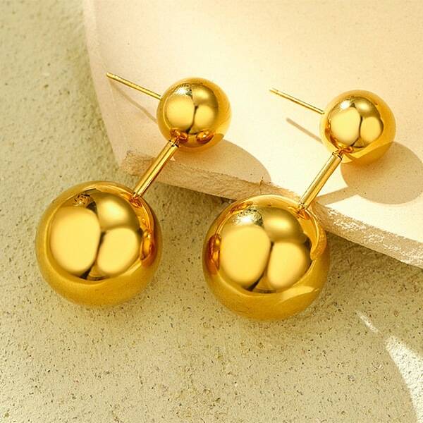 304 Stainless Steel Stud Earrings