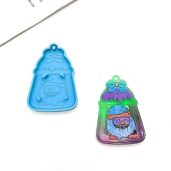 DIY Silicone Christmas Theme Pendant Molds