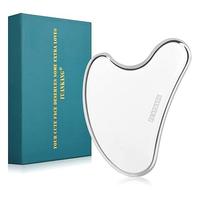 Stainless Steel Gua Sha Facial Tools. Comfort Guasha Tool for Face or Body Massage. Skin Care Tool for Body Treatment, Metal ...