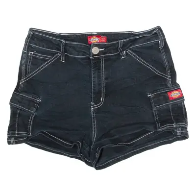 DICKIES Womens Denim Shorts Grey M W30