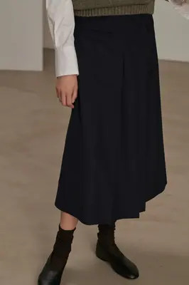 Skirt Varna Navy | Color: NAVY | Size: FR-36