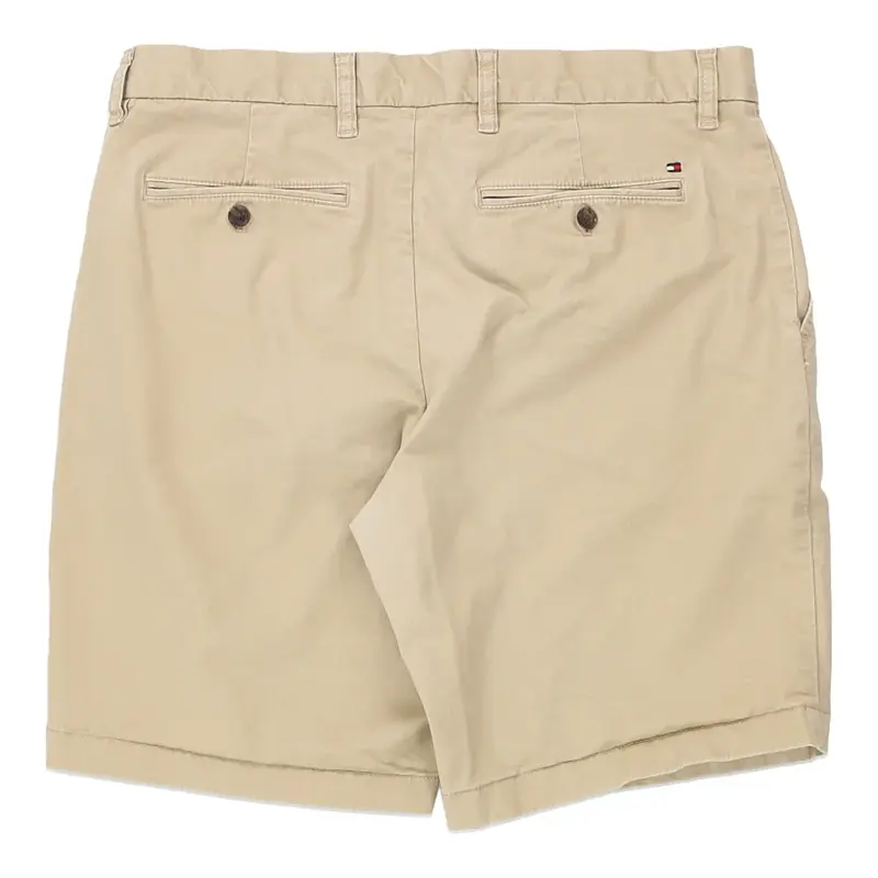 Tommy Hilfiger Chino Shorts - 36W 9L Beige Cotton