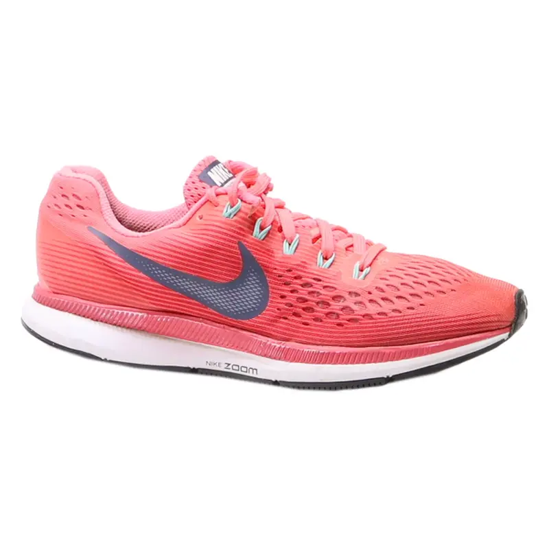 NIKE Air Zoom Pegasus 34 2017 Sneaker Trainers Pink Synthetic Womens UK 6