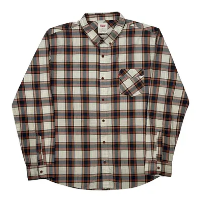 Levis Checked Shirt - 2XL Multicoloured Cotton Blend