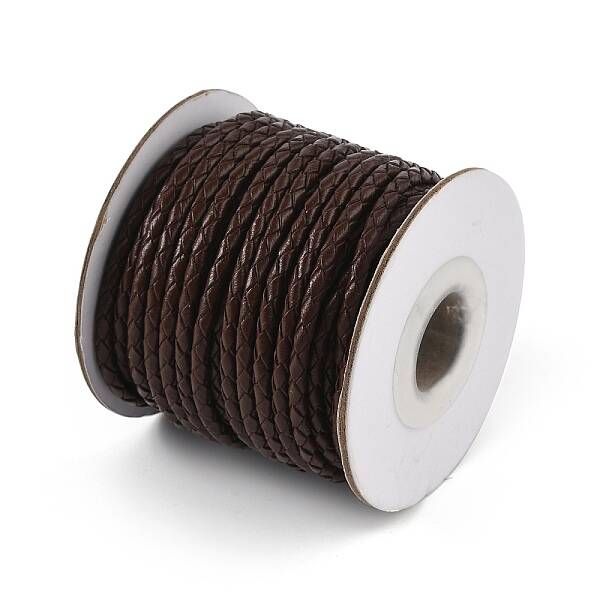 Round Braided Cowhide Cords