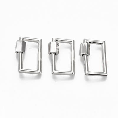 Brass Screw Carabiner Lock Charms