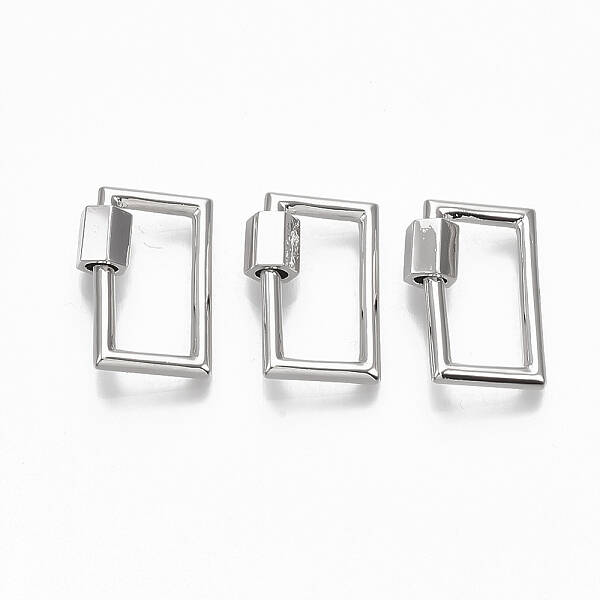 Brass Screw Carabiner Lock Charms