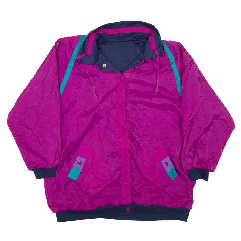 Reversible Jacket Pink Nylon Womens XL