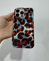 [Leopard Print Case] Shockproof Leopard Print Soft Case for Iphone 16 15 Pro Max 14 13 12 Pro Max 11 INS Korean Simple And St...
