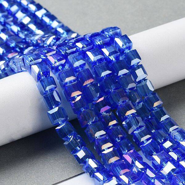 Electroplate Glass Beads Strands