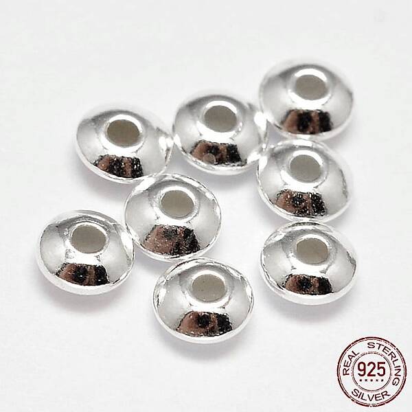 925 Sterling Silver Spacer Beads