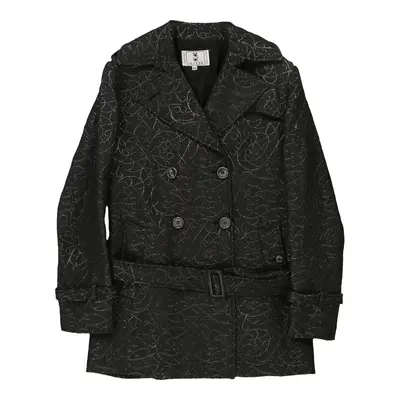 Oliver By Valentino Jacket - Medium Black Acrylic Blend