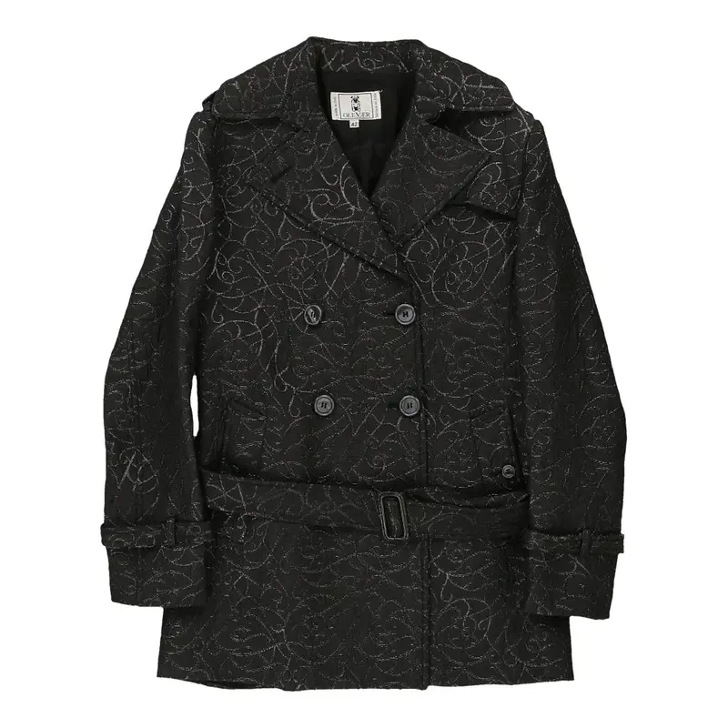Oliver By Valentino Jacket - Medium Black Acrylic Blend