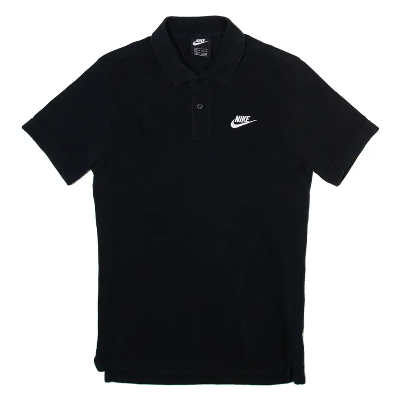 NIKE Mens Polo Shirt Black XS