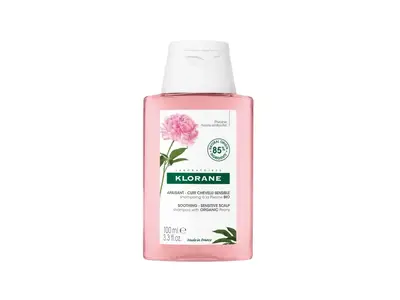 Klorane Peonia Soothing Shampoo - Sensitive Scalp 100 ml - Travel Size