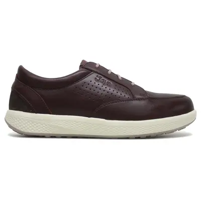 Joya Boston Leather Men's Comfort Shoes - Dark Brown - Size:US 10 Men