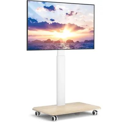 Rfiver Rolling TV Stand for 32 to 70 Inch TVs