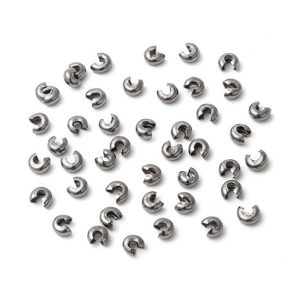Iron Crimp Beads Covers