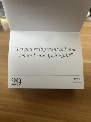 2025 Mini Mastermind Daily Desktop Calendar - Tear Away Page A Day