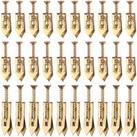Expansion Screw Sleeve - Set Hammer Driver Anchor with Screw Nail-in Drywall Plaster Fixing Expansion Anchor Bolt