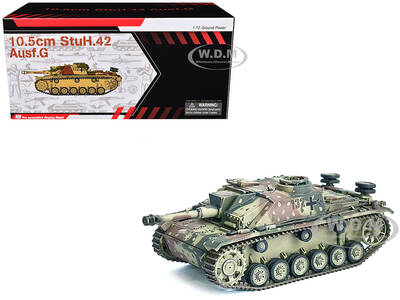 Germany 10.5cm StuH.42 Ausf. G Tank Unidentified Unit Ardennes (1944) NEO Dragon Armor Series 1/72 Plastic Model by Dragon Mo...