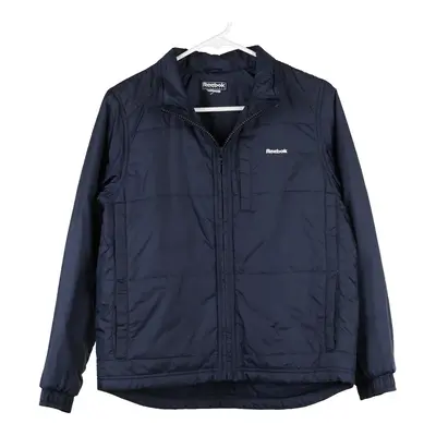 Age 11-12 Reebok Jacket - Medium Navy Nylon