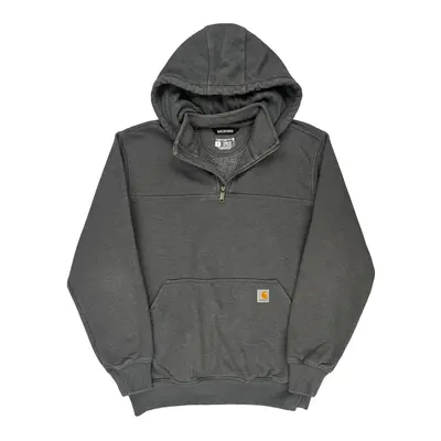 Carhartt Hoodie - Medium Grey Cotton Blend