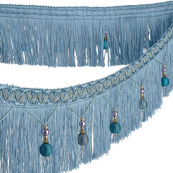 6M Polyester Tassel Lace Trim