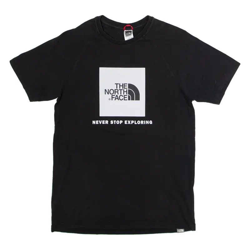 THE NORTH FACE Mens T-Shirt Black Crew Neck M