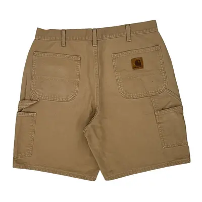Carhartt Carpenter Shorts - 35W 8L Beige Cotton