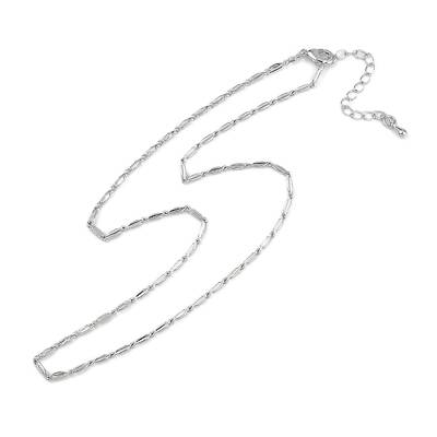 Rack Plating Brass Oval Link Chain Necklaces for Women