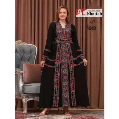 Heritage Star Embroidered Kaftan