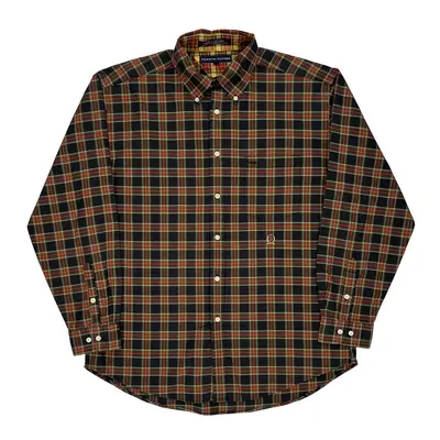 Tommy Hilfiger Checked Shirt - Large Multicoloured Cotton