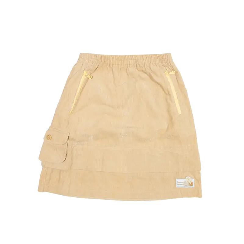 PETER RABBIT Short Straight Skirt Cream Corduroy Girls S