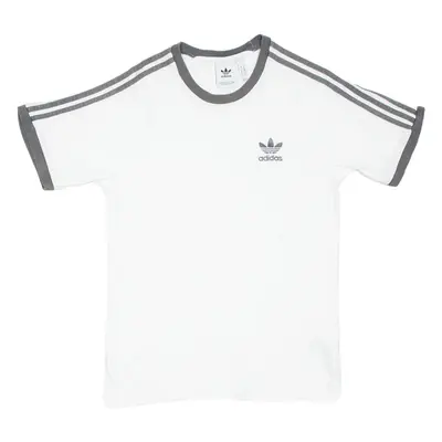ADIDAS Mens T-Shirt White S