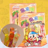 JinJin - Jelly Strip Assorted Flavors Sweet 400g / 14.10oz per Pack Low Calories 0 Fat Snack for Holiday Sharing Package Dess...