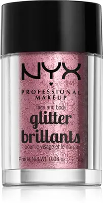NYX Professional Makeu Glitter Face and Body Glitter Color 02 Rose 2.5 g