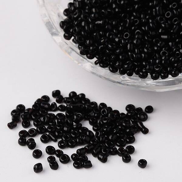 12/0 Opaque Colours Round Glass Seed Beads