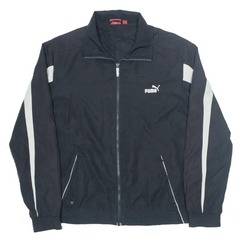 PUMA Track Jacket Black Mens L