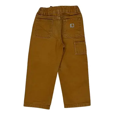 Age 3 Carhartt Cargo Trousers - Small Brown Cotton | Size: small