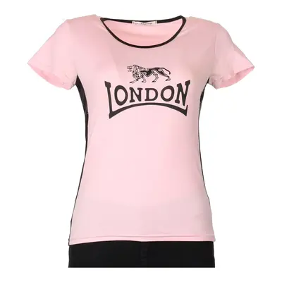 London Flying Swallows T-Shirt - XL Pink Cotton Blend