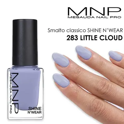 Mnp classic nail polish shine n' wear 283 cloud
