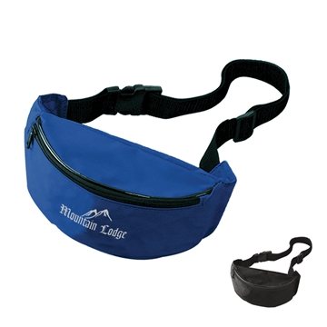50 Promotional The Basics Fanny Pack - 70D Nylon & Adjustable