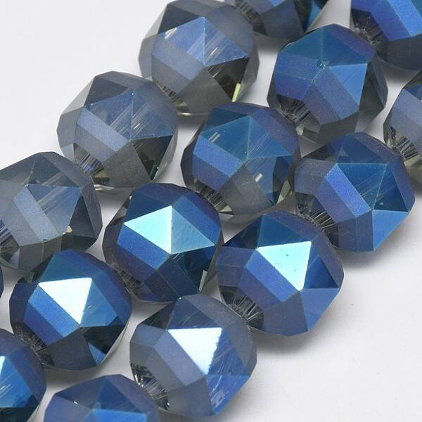 Electroplate Glass Beads Strands