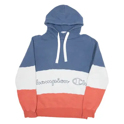 CHAMPION Hoodie Blue Pullover Boys L