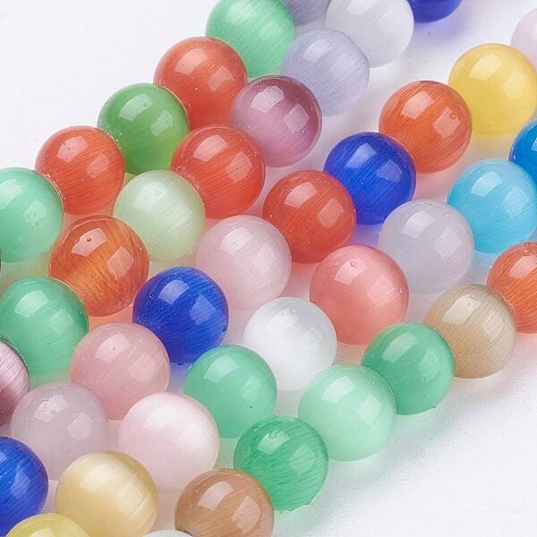 Cat Eye Beads Strands