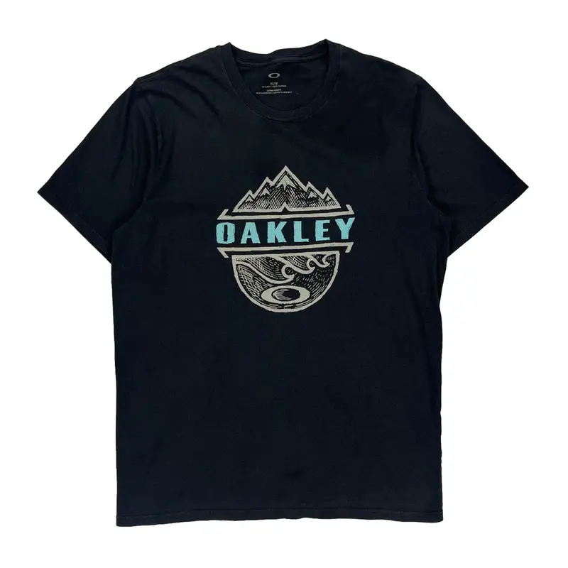 Oakley Graphic T-Shirt - XL Black Cotton