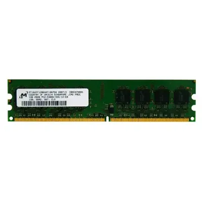 MT16HTF12864AY-667D4 Micron 1GB DDR2-667MHz UDIMM 2Rx8 CL5 Memory