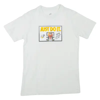 NIKE Boys T-Shirt White L