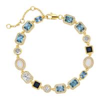 Azul (Blue) Solstice Gemstone Anklet